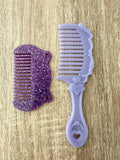 Peigne violet
